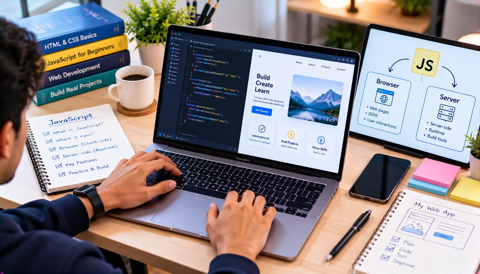 JavaScript for Beginners: What It Is and Where It Runs